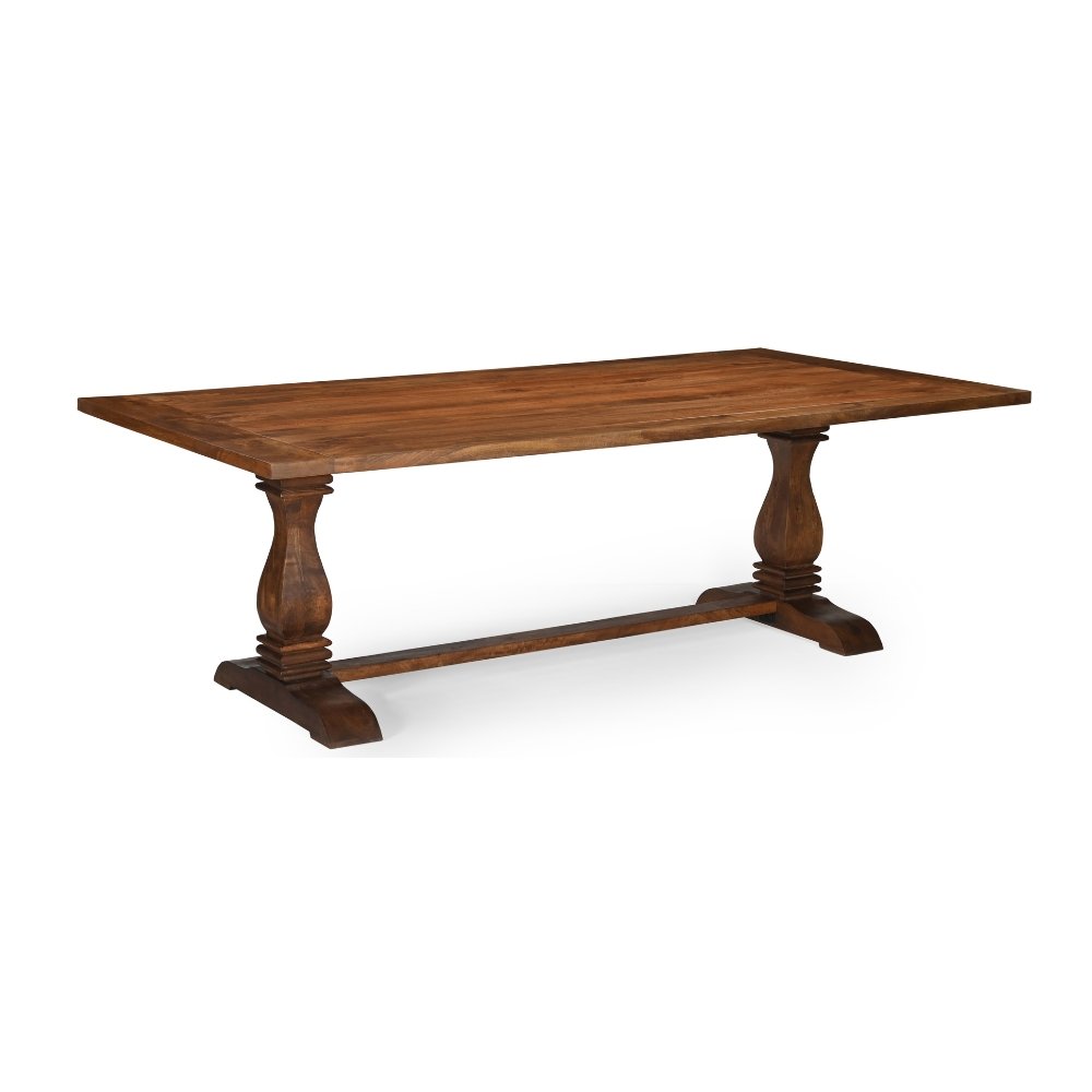 Brown Mango Wood Dining Table - Image 1