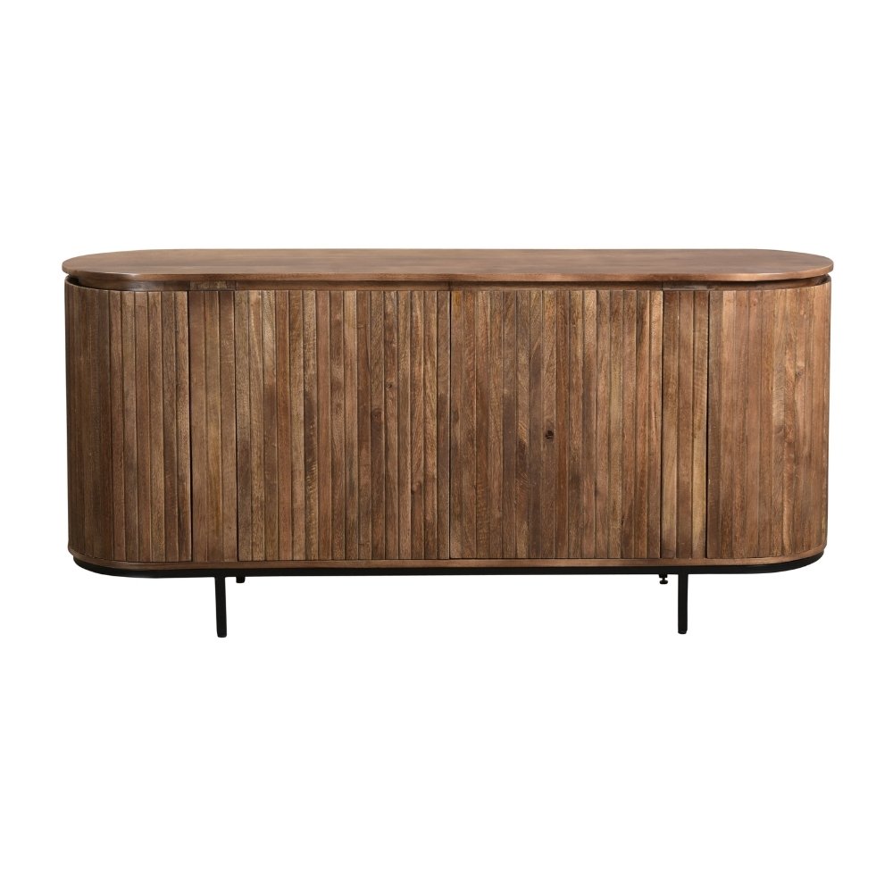 Mango Wood Natural Sideboard - Image 1
