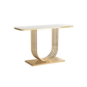 Marble Gold Console Table