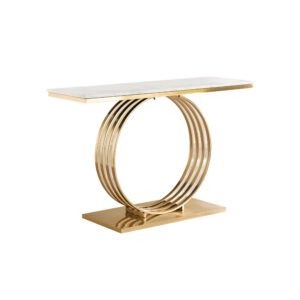 Marble Gold Console Table
